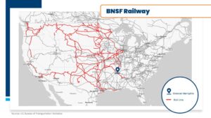 BNSF Railway Map